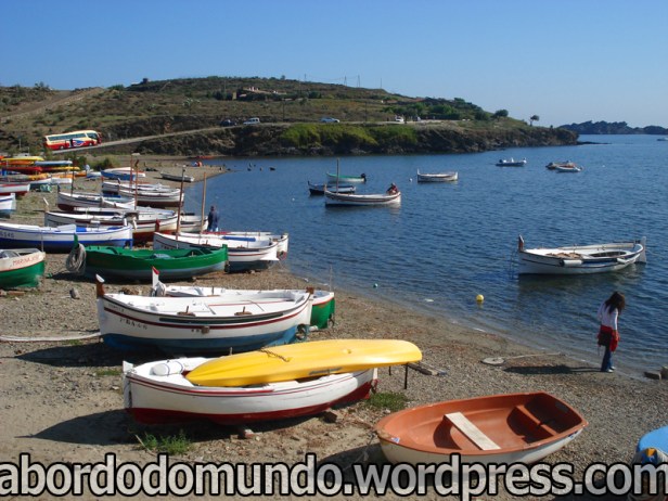 Port Lligat, povoado na costa Catalã, onde Dali tinha uma casa...