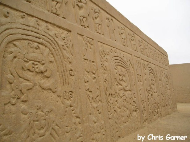 Trujillo- ruína de construções em areia (foto do amigo Chris)