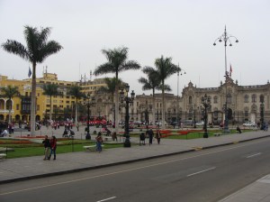 O centro histórico de Lima é patrimônio histórico da Unesco. 
