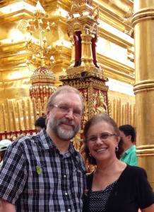 Gordon e Teca na Tailândia.