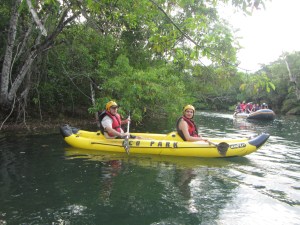 Kayake (duck) no Ecopark, Bonito, Mato Grosso do Sul