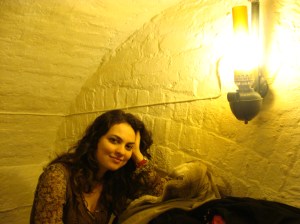 Dentro do Ye Olde Cheshire Cheese