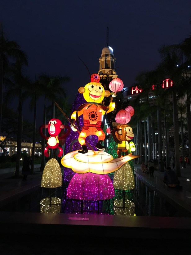 Lanternas do Ano do Macaco