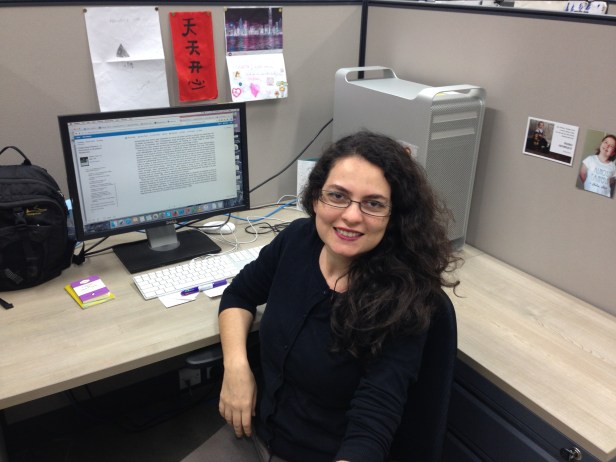 minha mesa de trabalho