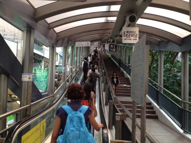 escada rolante Hong Kong-abordodomundo